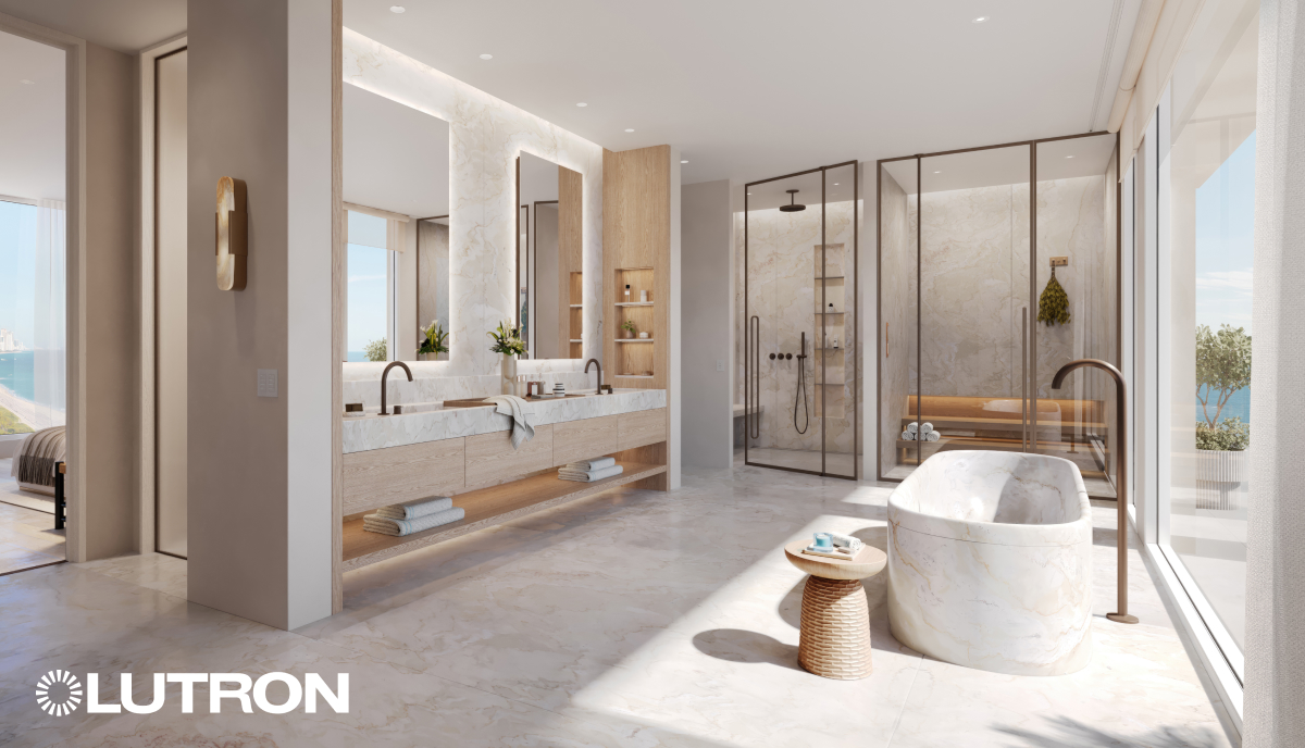Intelligent Bathroom - Modern LED Installation